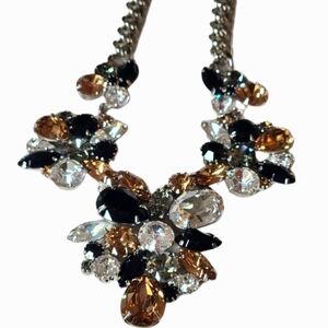 Sparkly Black and Gold Statement Choker